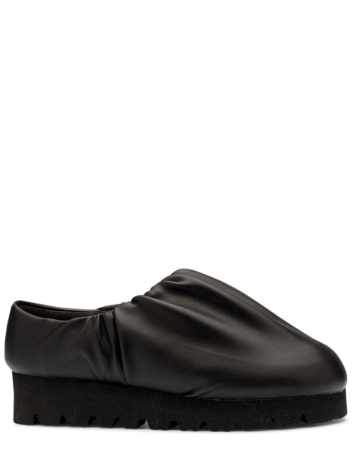 Yume Yume Camp Low Faux Leather Shoes In Black ModeSens