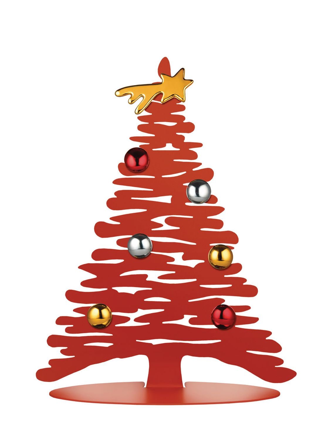 Alessi Bark Christmas Tree 装饰品 In Red