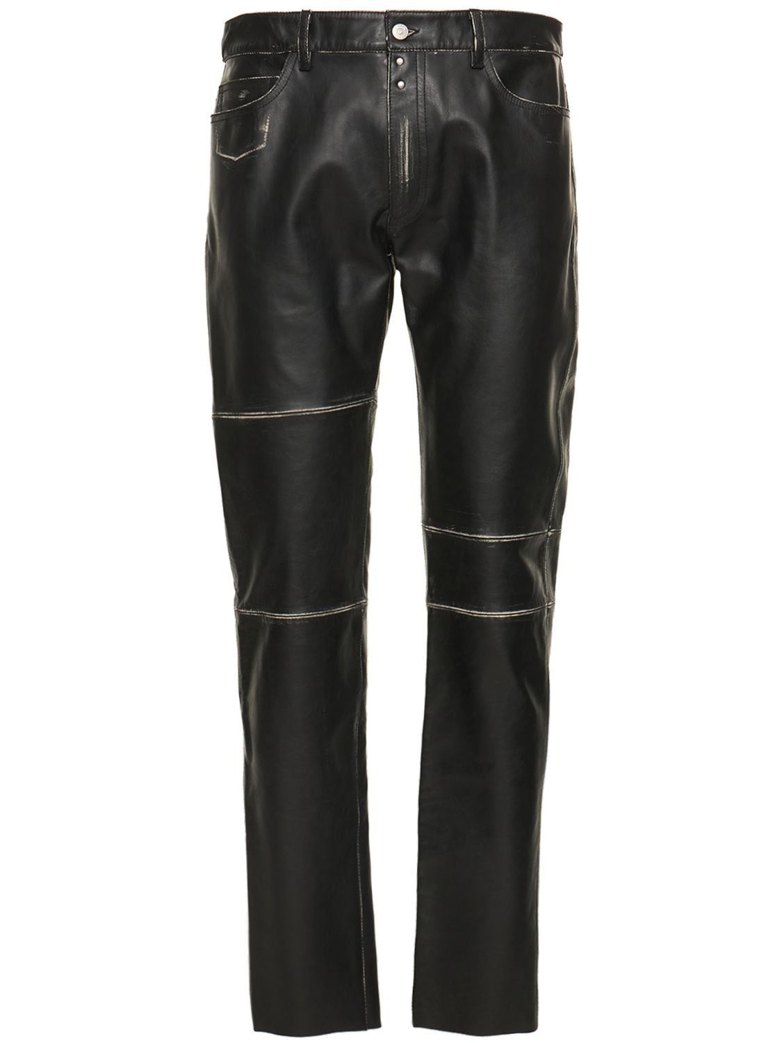Vintage Leather Pants | ModeSens