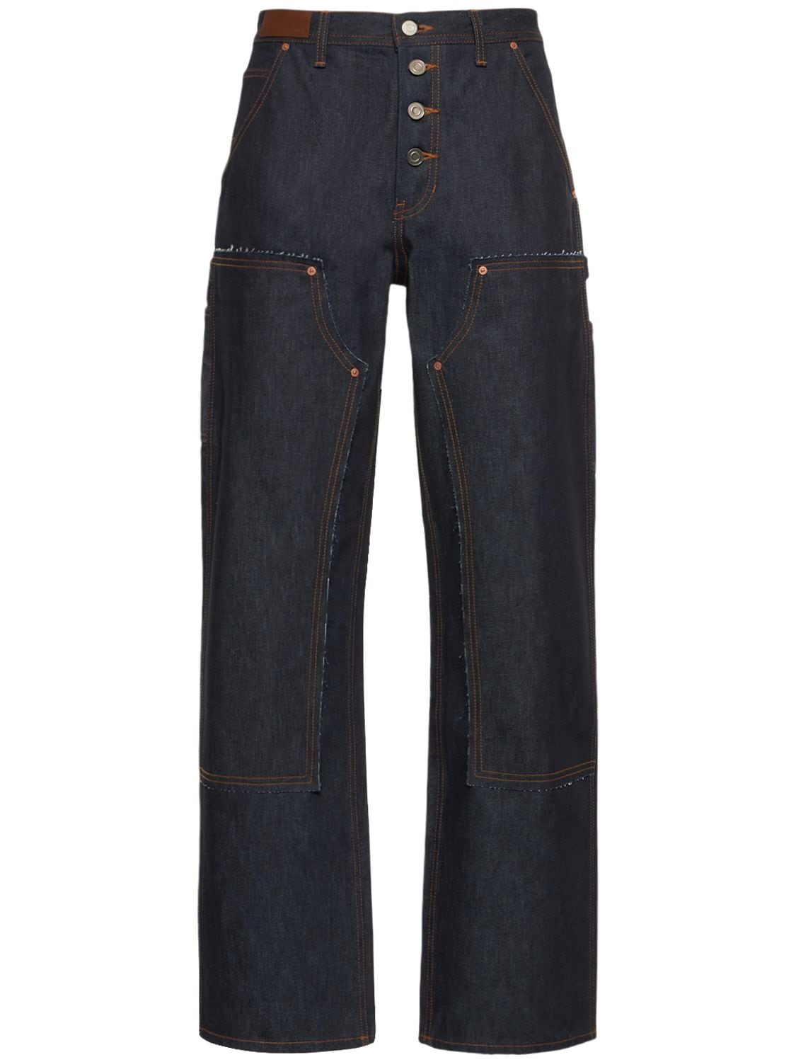 Andersson Bell - 24.5cm carpenter cotton denim jeans - | Luisaviaroma
