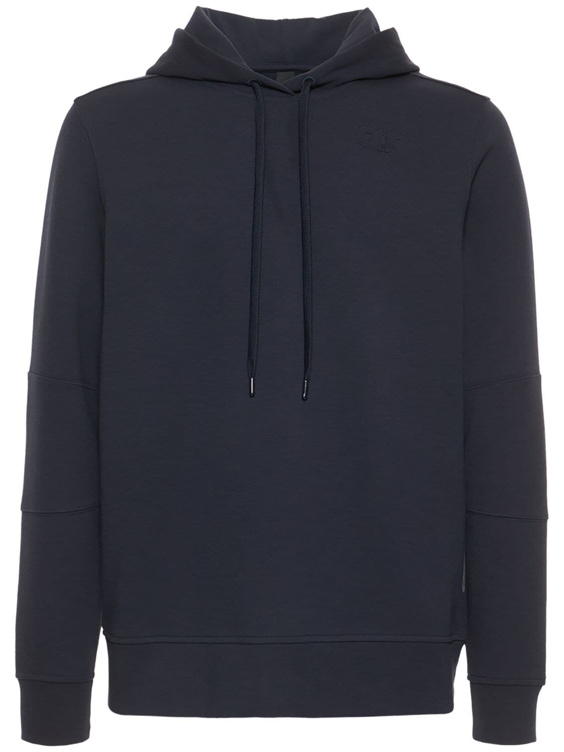 Alpha Tauri Scoho Cotton Hoodie In Navy | ModeSens