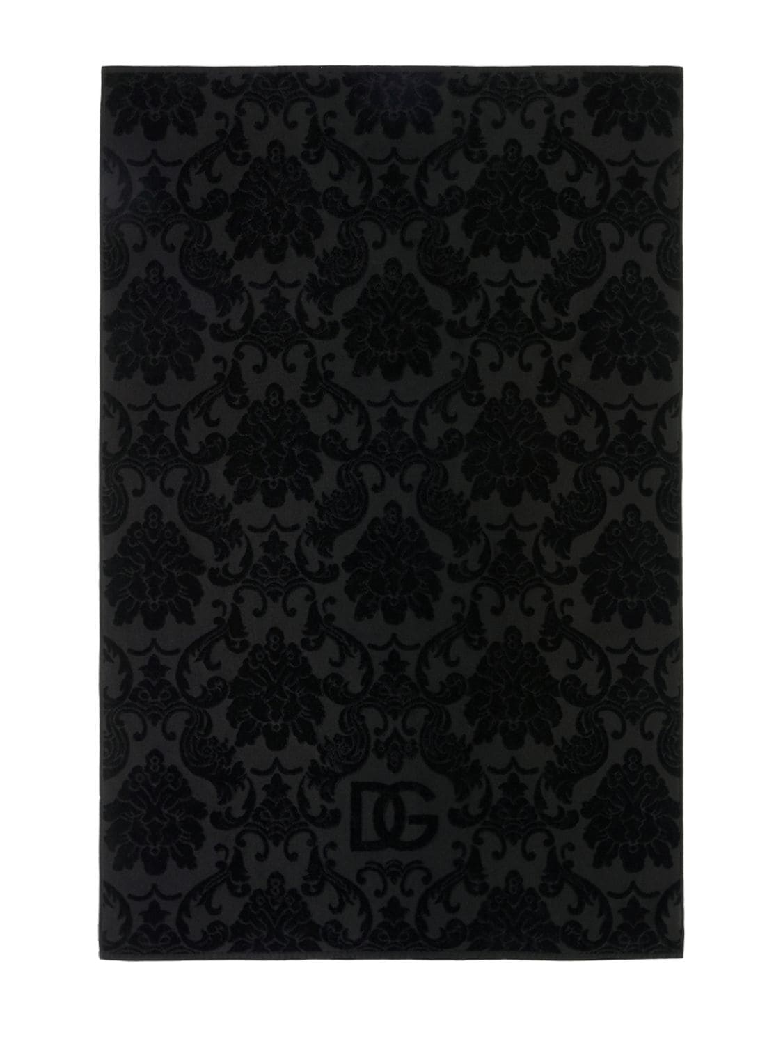 Shop Dolce & Gabbana Set Of 5 Towels In Black