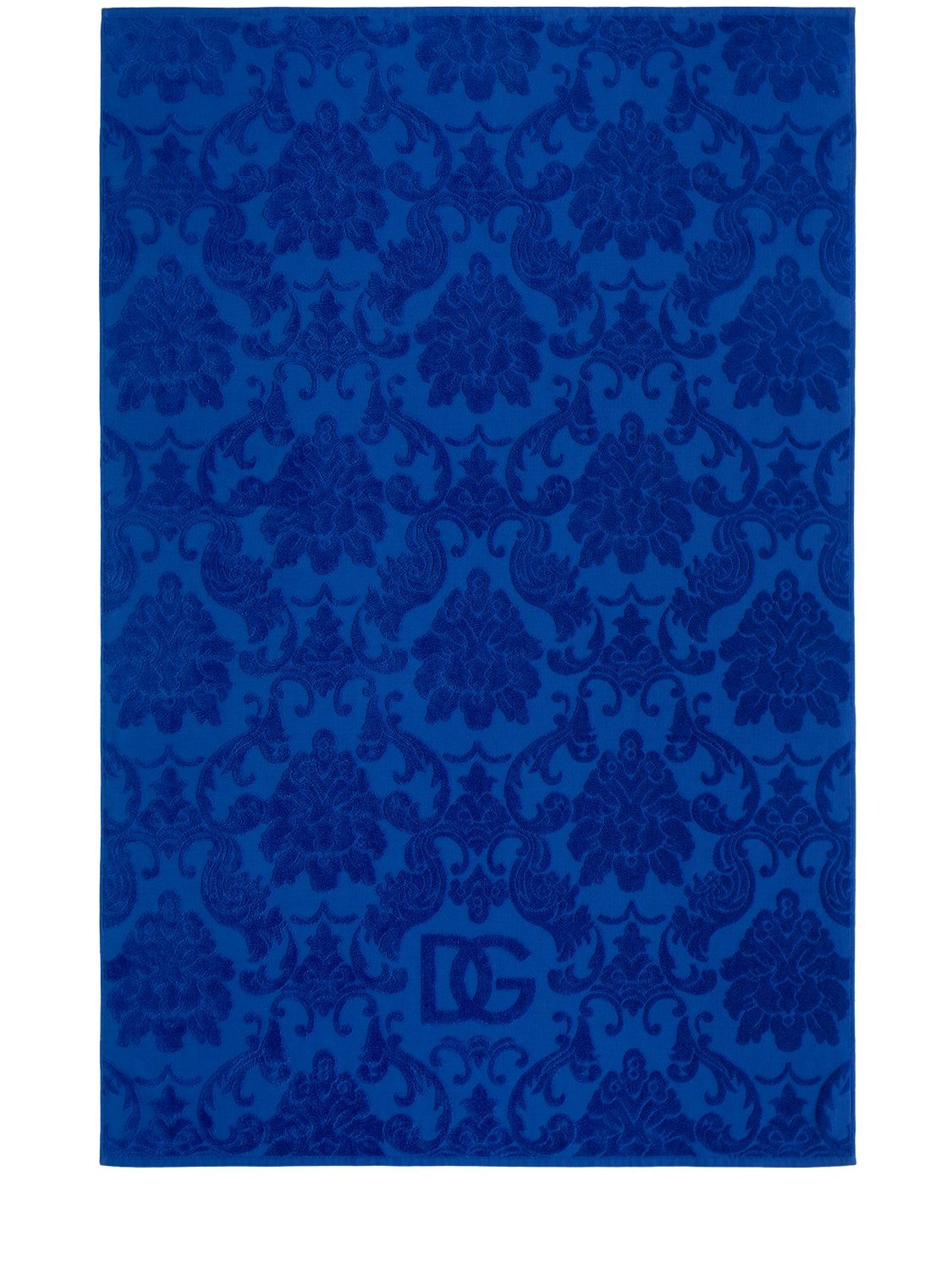 Shop Dolce & Gabbana Set Of 5 Towels In Blue