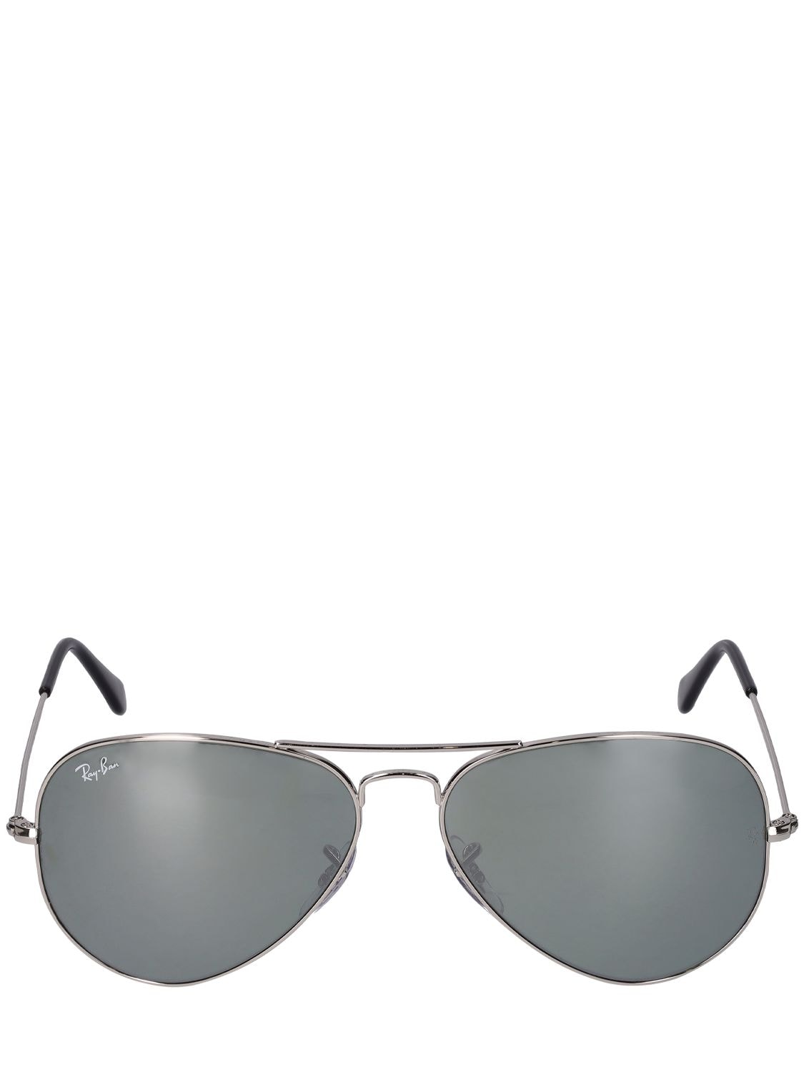 Image of Aviator Mirror Metal Sunglasses