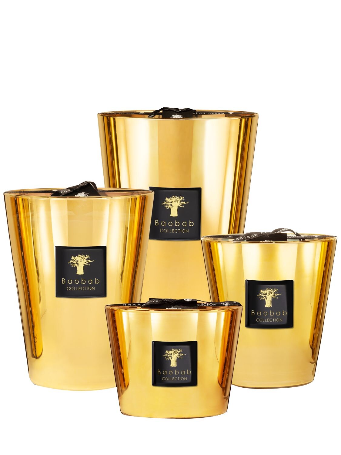 Shop Baobab Collection 1.1kg Aurum Candle In Gold