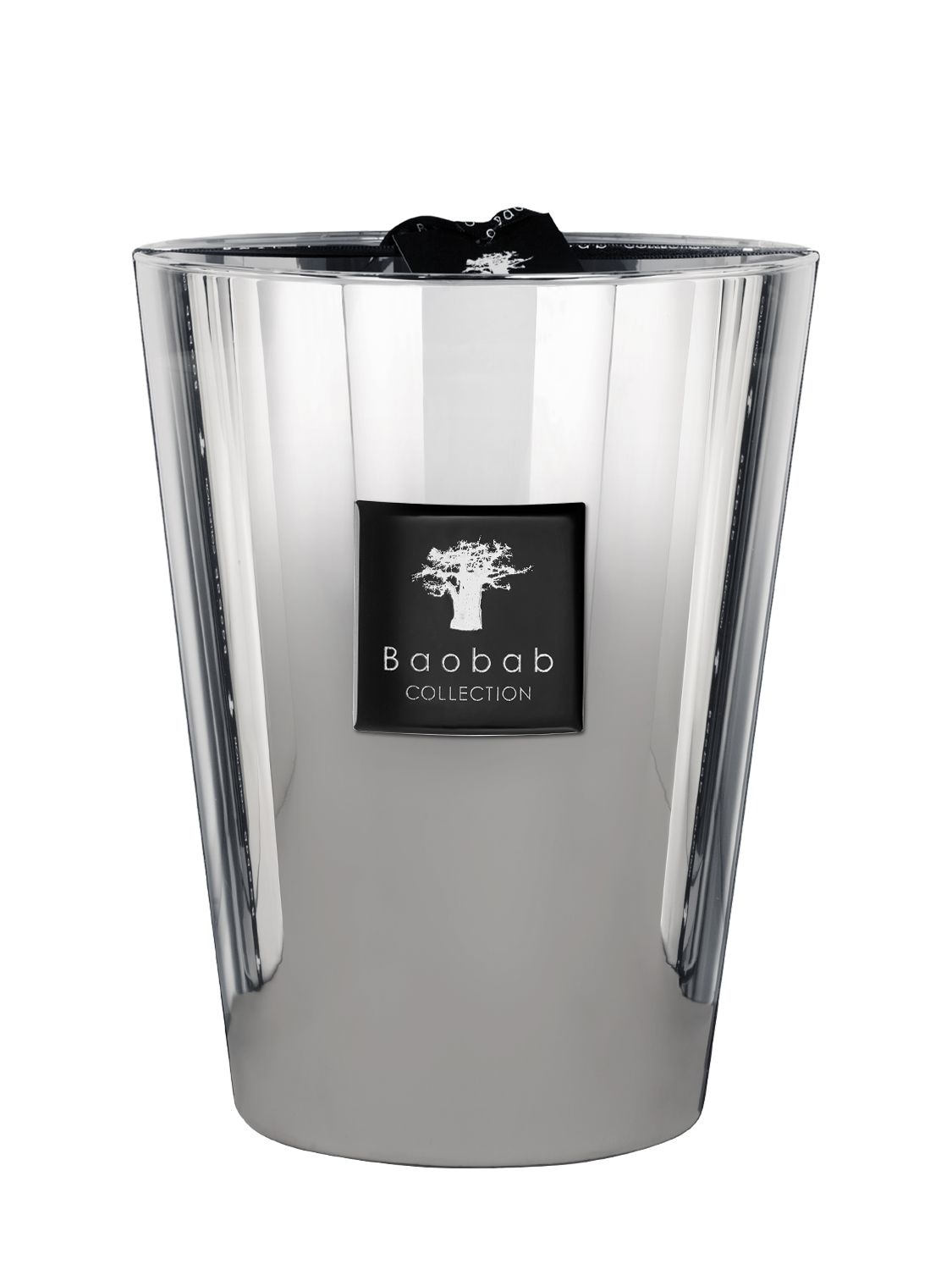 Baobab Collection Platinum Candle In Silver