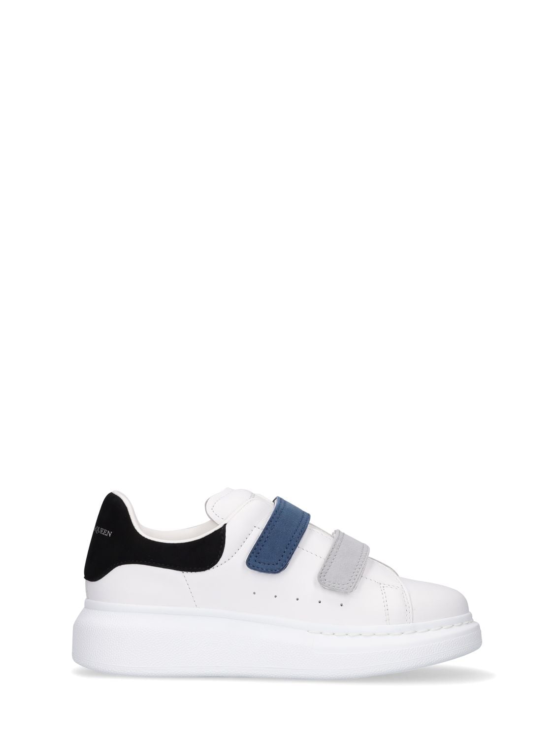 Leather Strap Sneakers