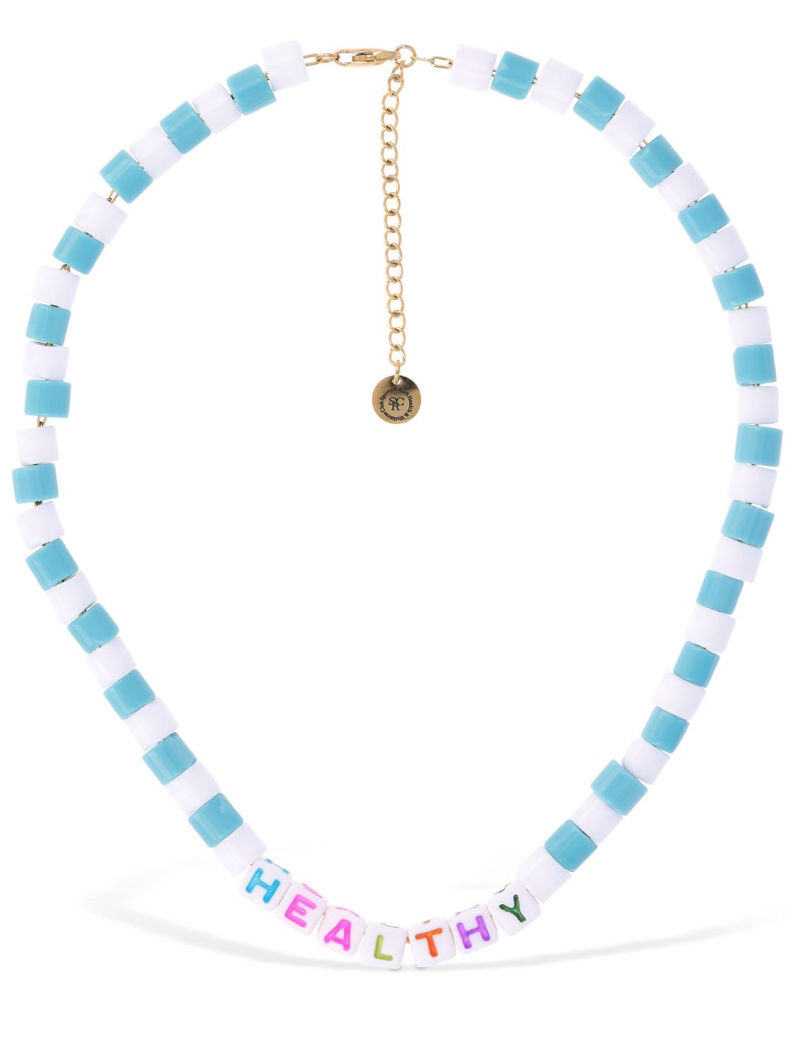 SPORTY & RICH Healthy Bead Necklace