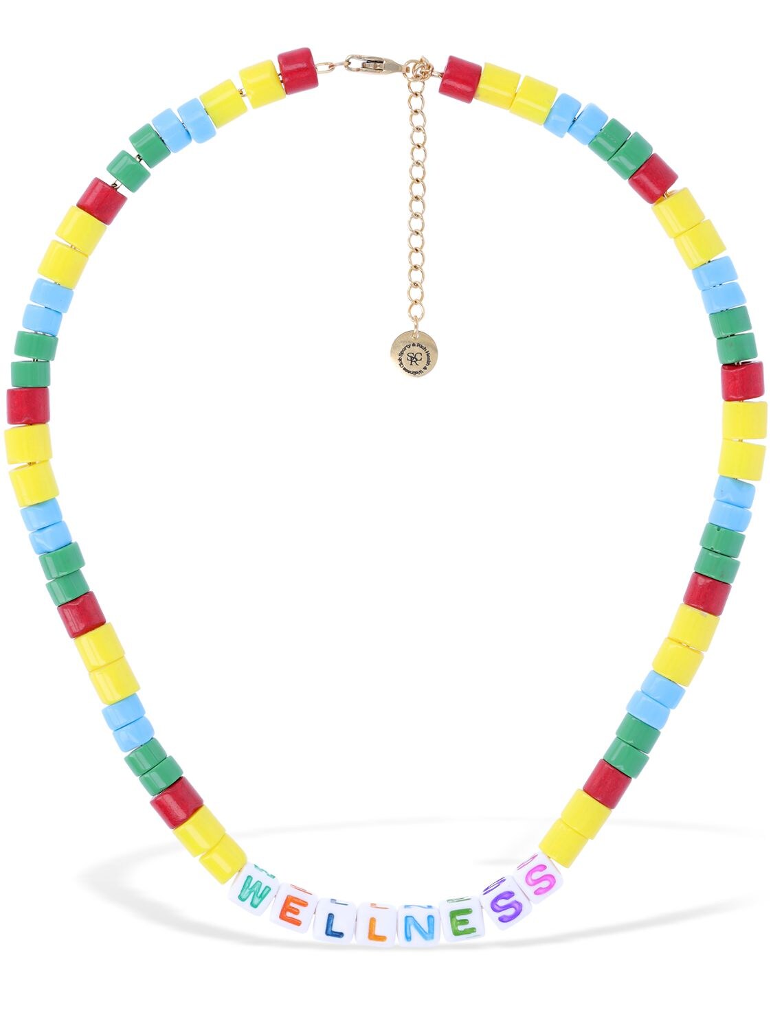 SPORTY & RICH Wellness Bead Necklace