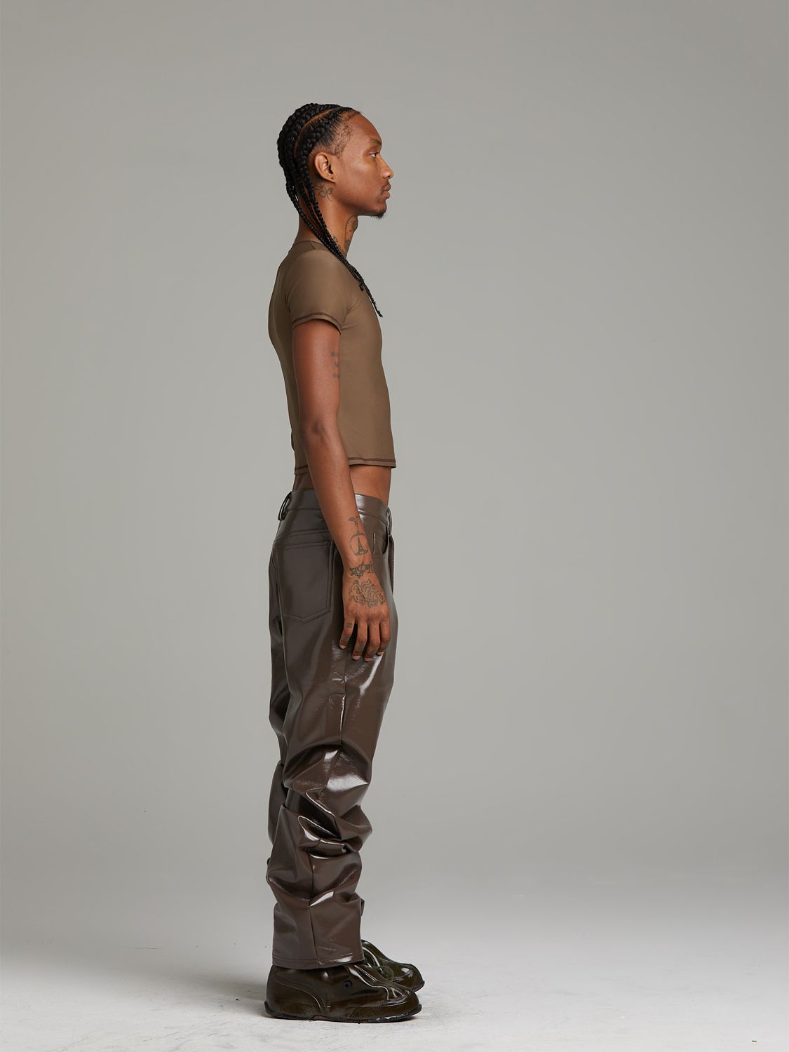 ENTIRE STUDIOS Wet Faux Leather Pants | Smart Closet