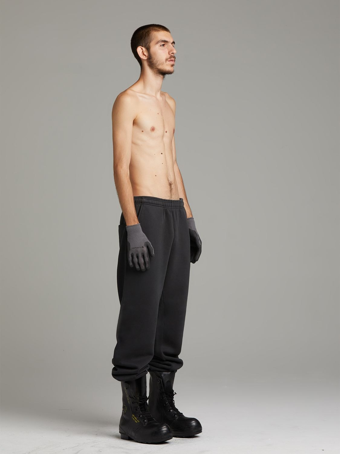 Entire Studios Heavy Cotton Sweatpants In Black | ModeSens