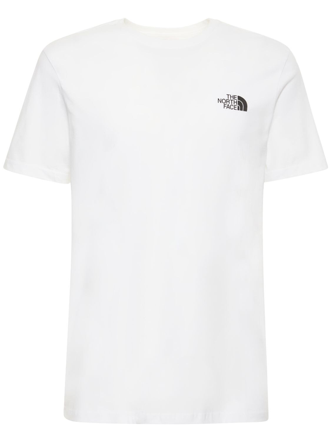 The North Face Dome Logo T-shirt In Tnf White