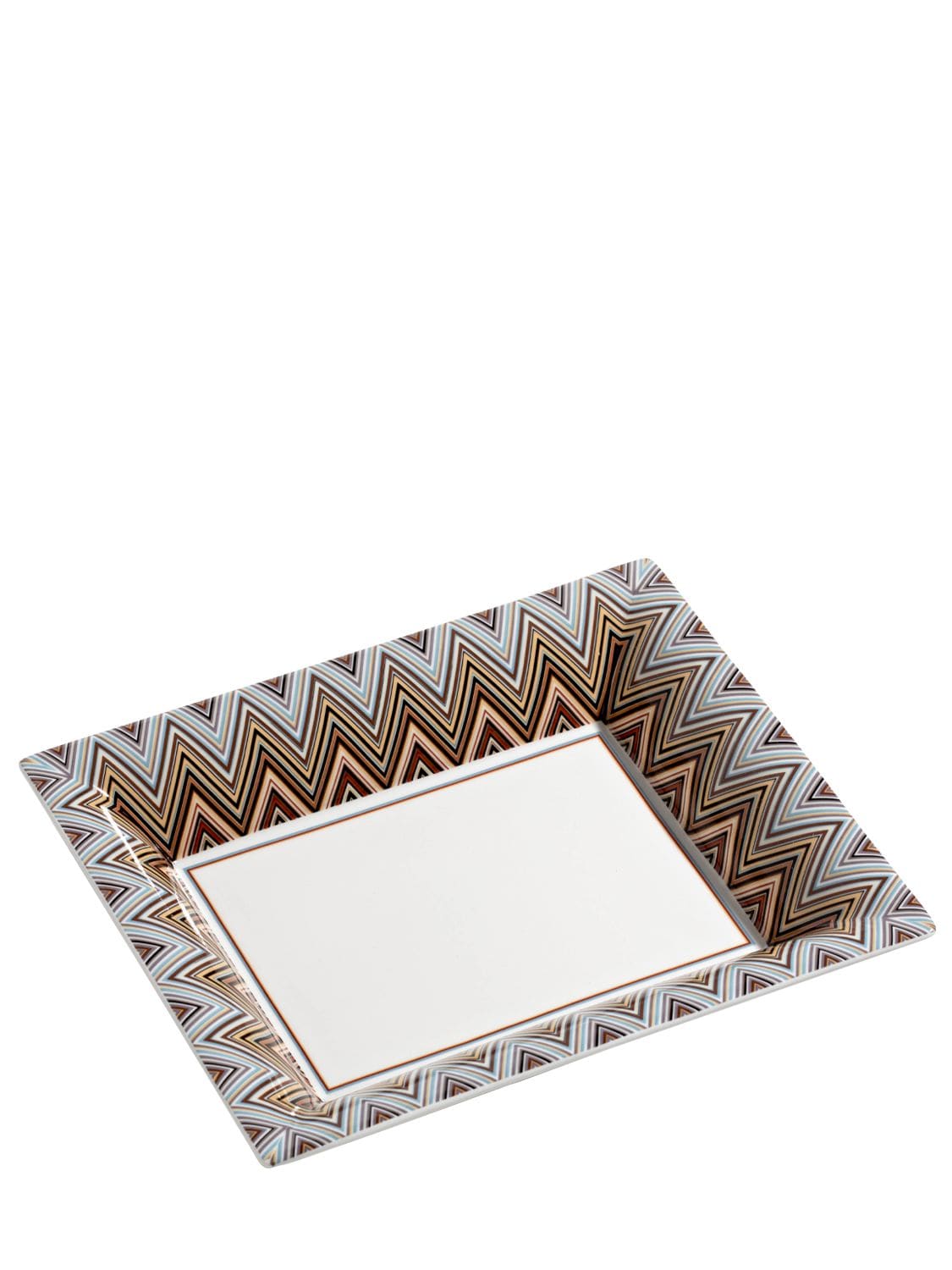 Missoni Home Collection Zig Zag Jarris Large Rectangular Tray In Multicolor