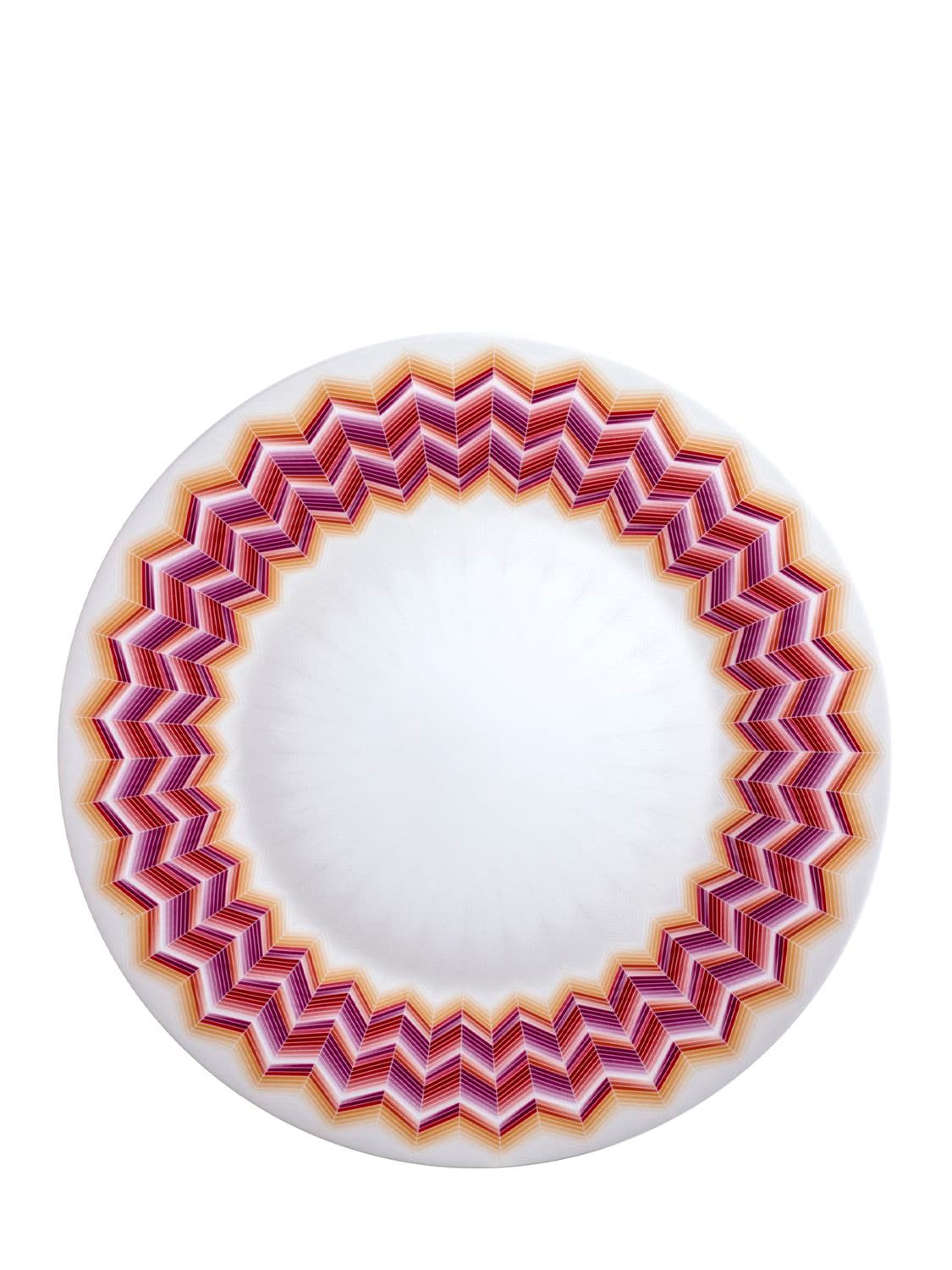 Missoni Home Collection Zig Zag Jarris Charger Plate In Multicolor