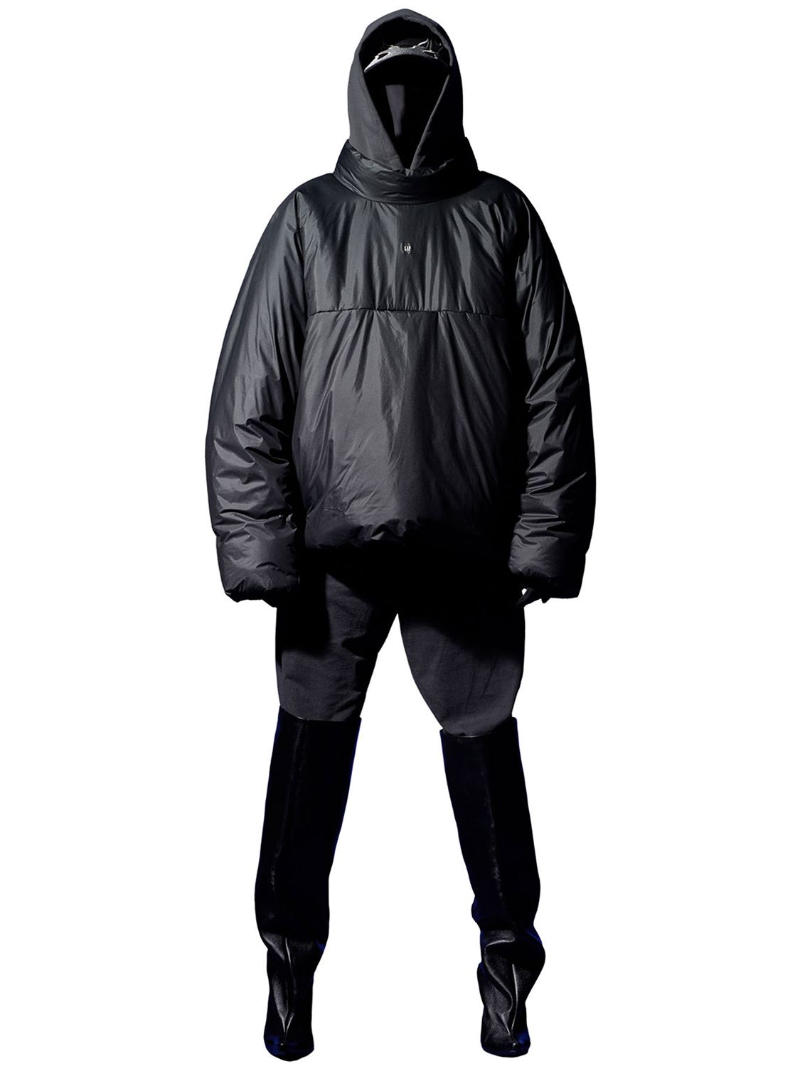 Yeezy Gap Engineered By Balenciaga Mock Neck Pullover In Black
