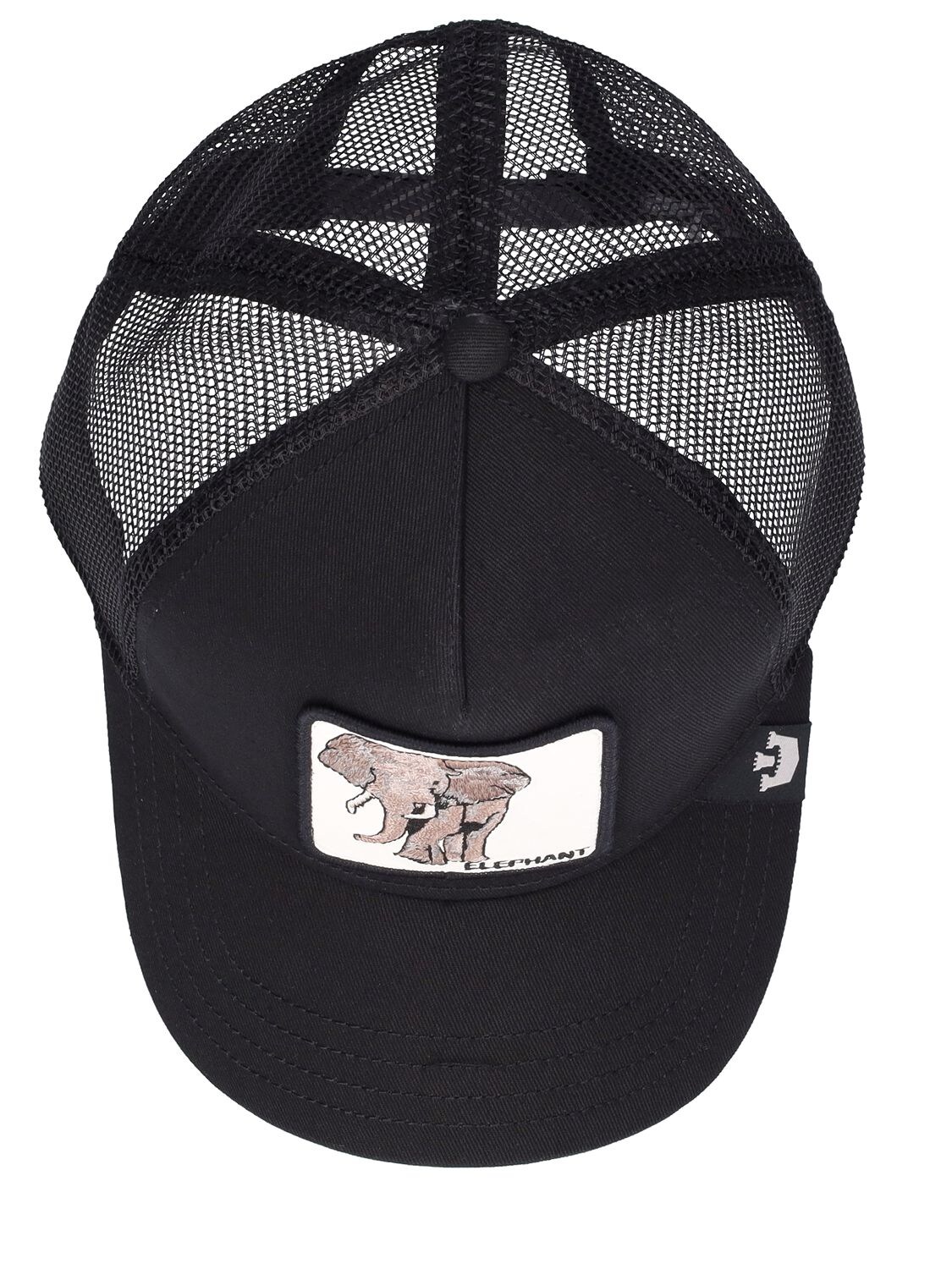 Shop Goorin Bros The Elephant Trucker Hat W/ Patch In Black