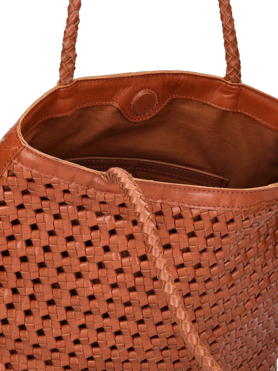 Shop Bembien Olivia Leather Shoulder Bag In Sienna