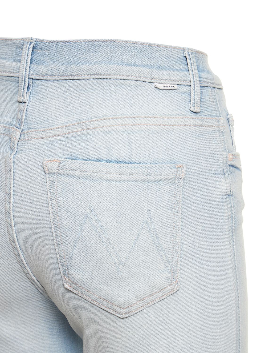 Mother The Super Cruiser Double Heel Jeans In Light Blue | ModeSens