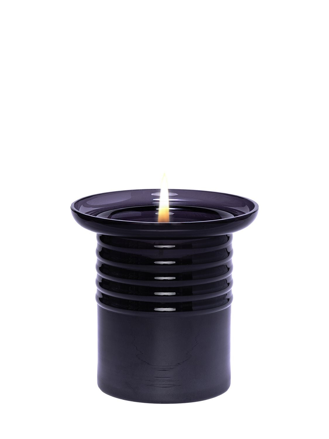 Aina Kari Royal B. Murano Glass Candle In Purple
