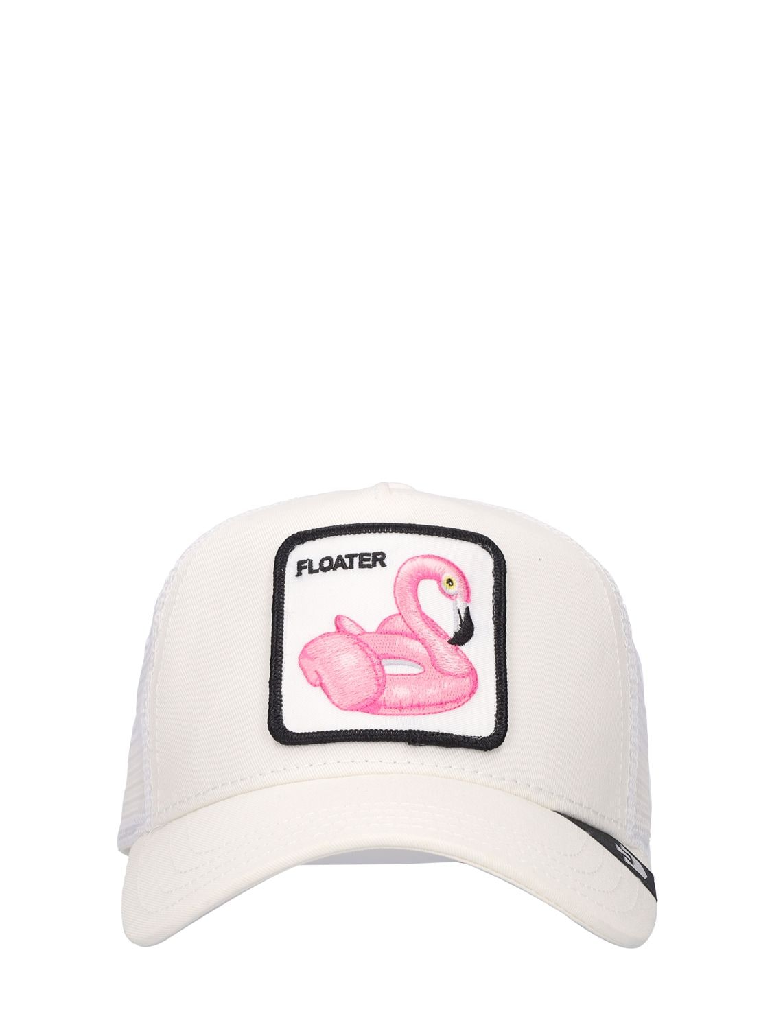 Goorin Bros The Floater Trucker Hat W/patch In White