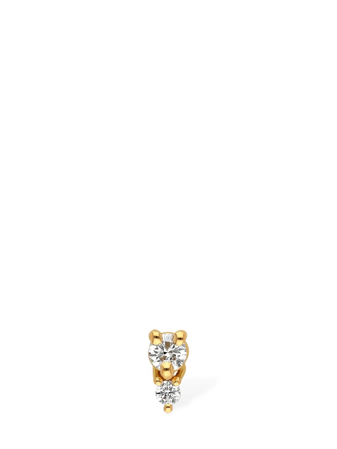 Image of 18kt Dancing Diamond Mono Earring