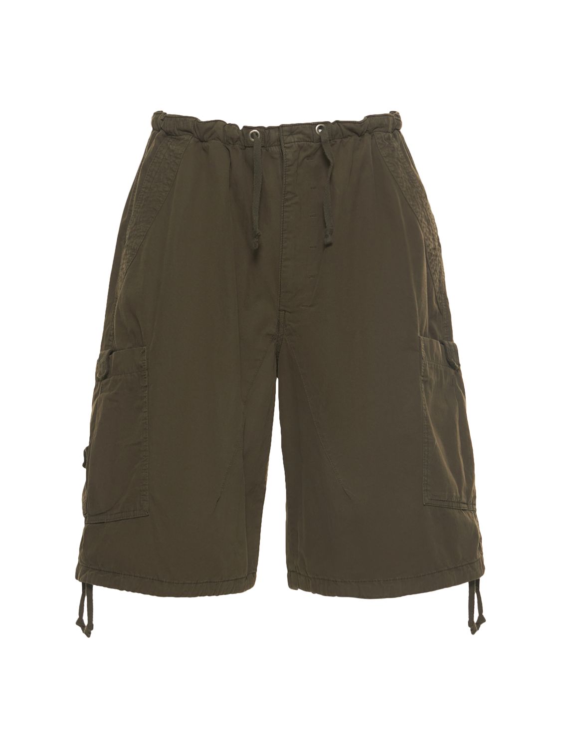 Jaded London Khaki oversize military cargo shorts Green Luisaviaroma