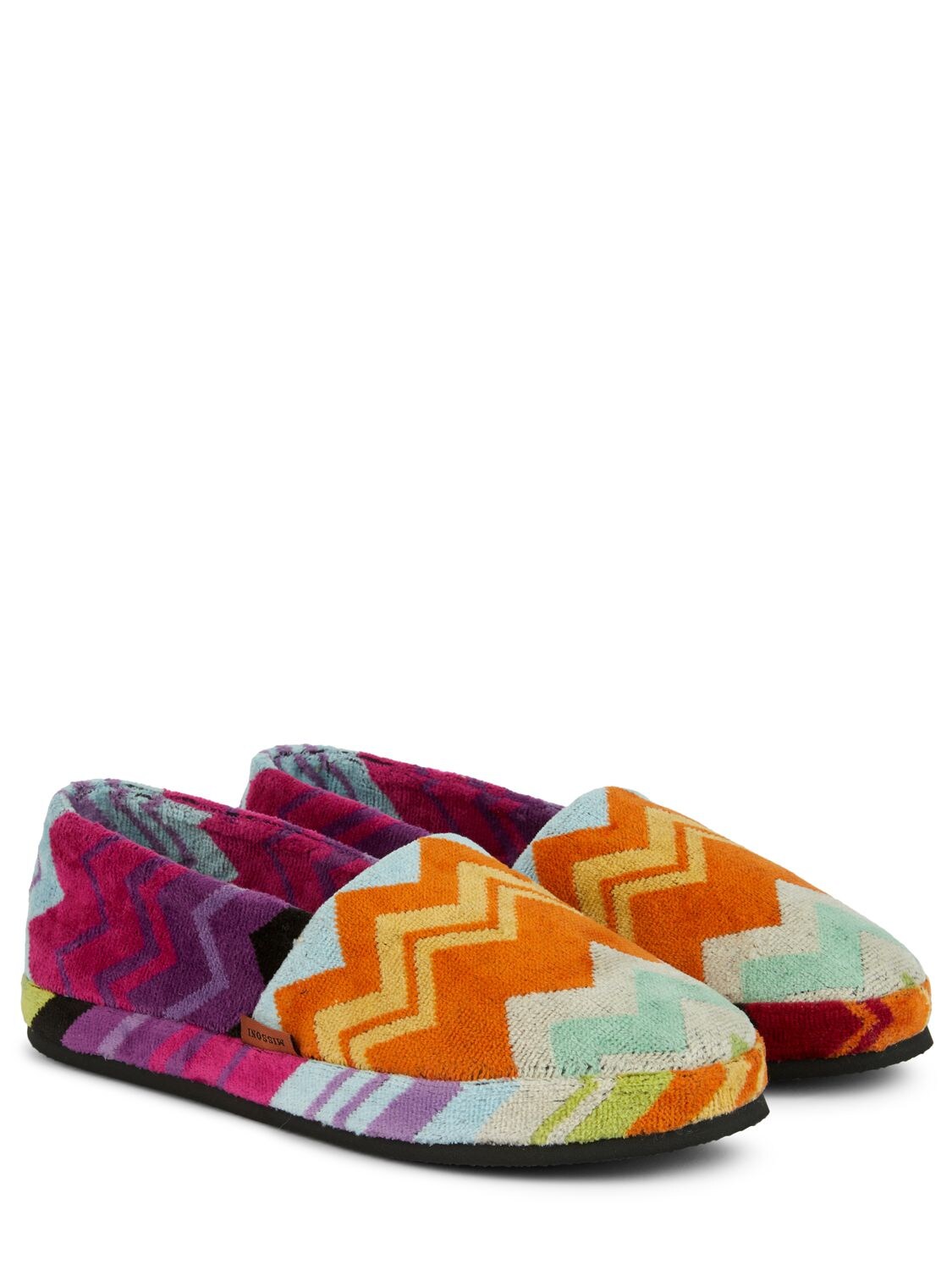 Shop Missoni Home Collection Giacomo Slippers In Multicolor