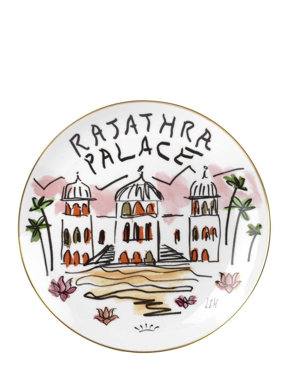 Ginori 1735 Rajathra Palace Plate In White