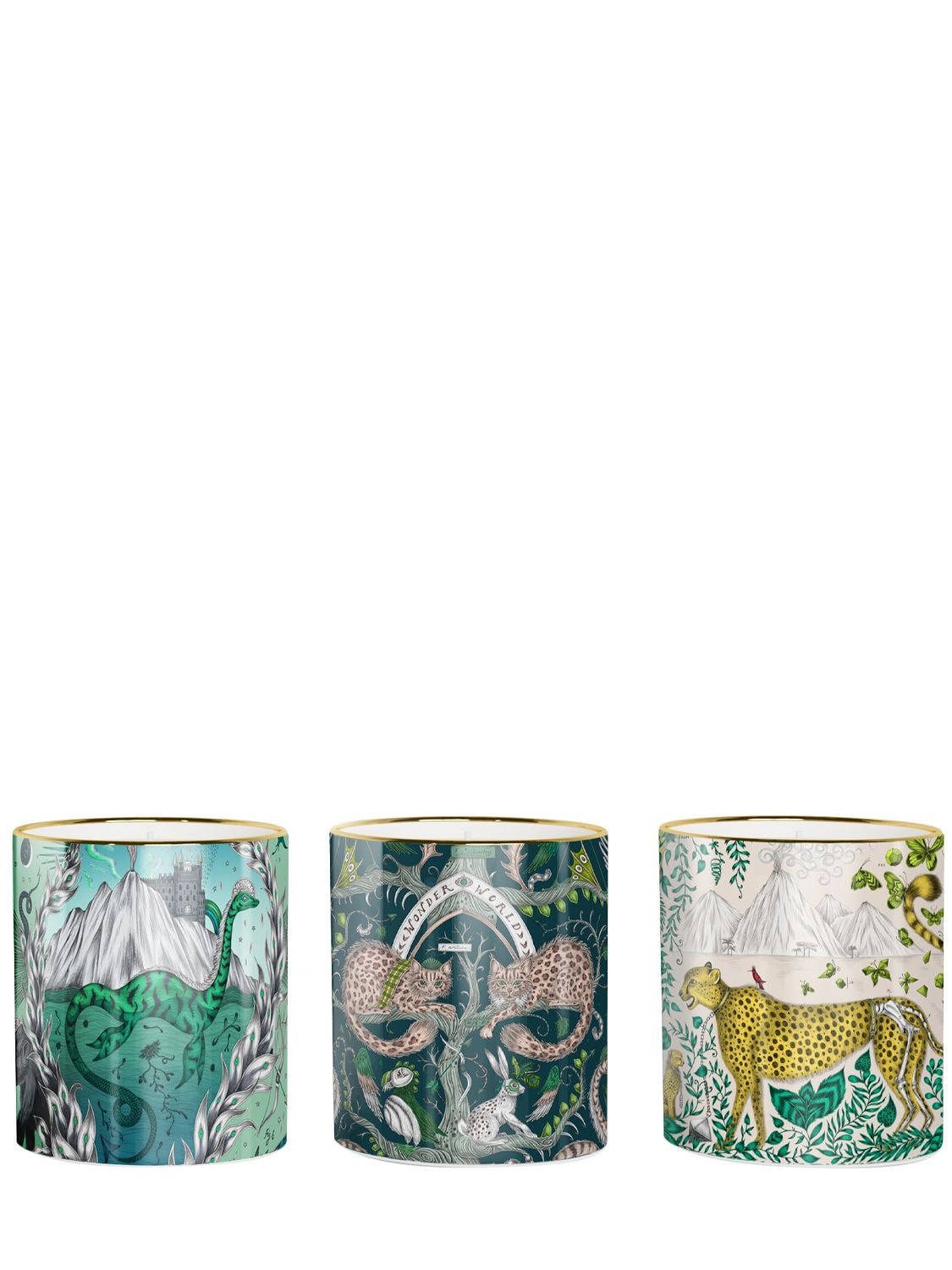 Emma Shipley The Discovery Mini Candle Set In Multicolor