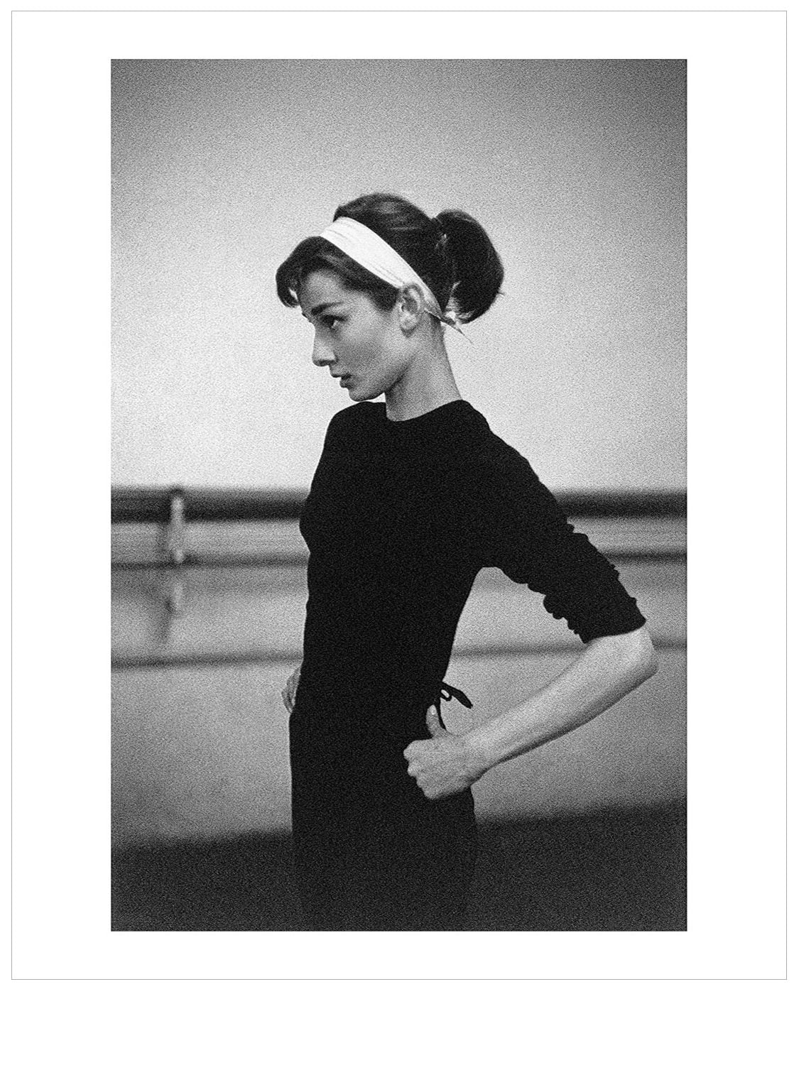 Shop Magnum Photos Audrey Hepburn In Paris, 1956 Photo In Black,white