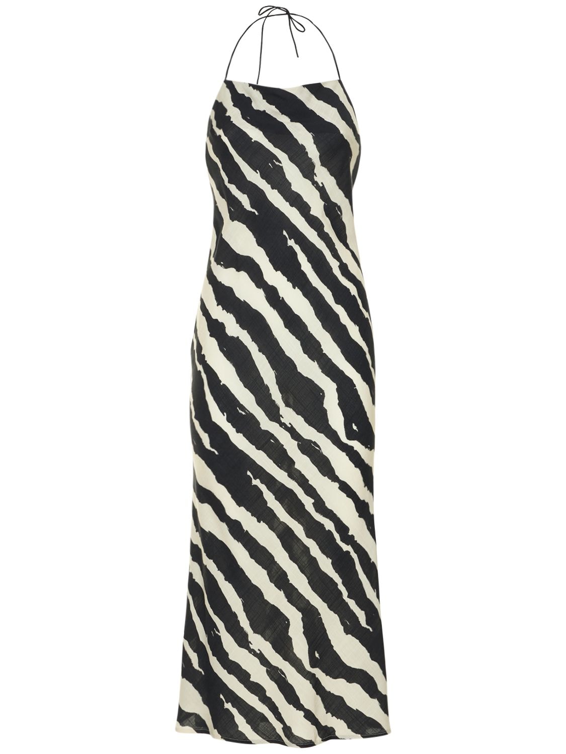 MUSIER PARIS Leros Printed Viscose Midi Dress