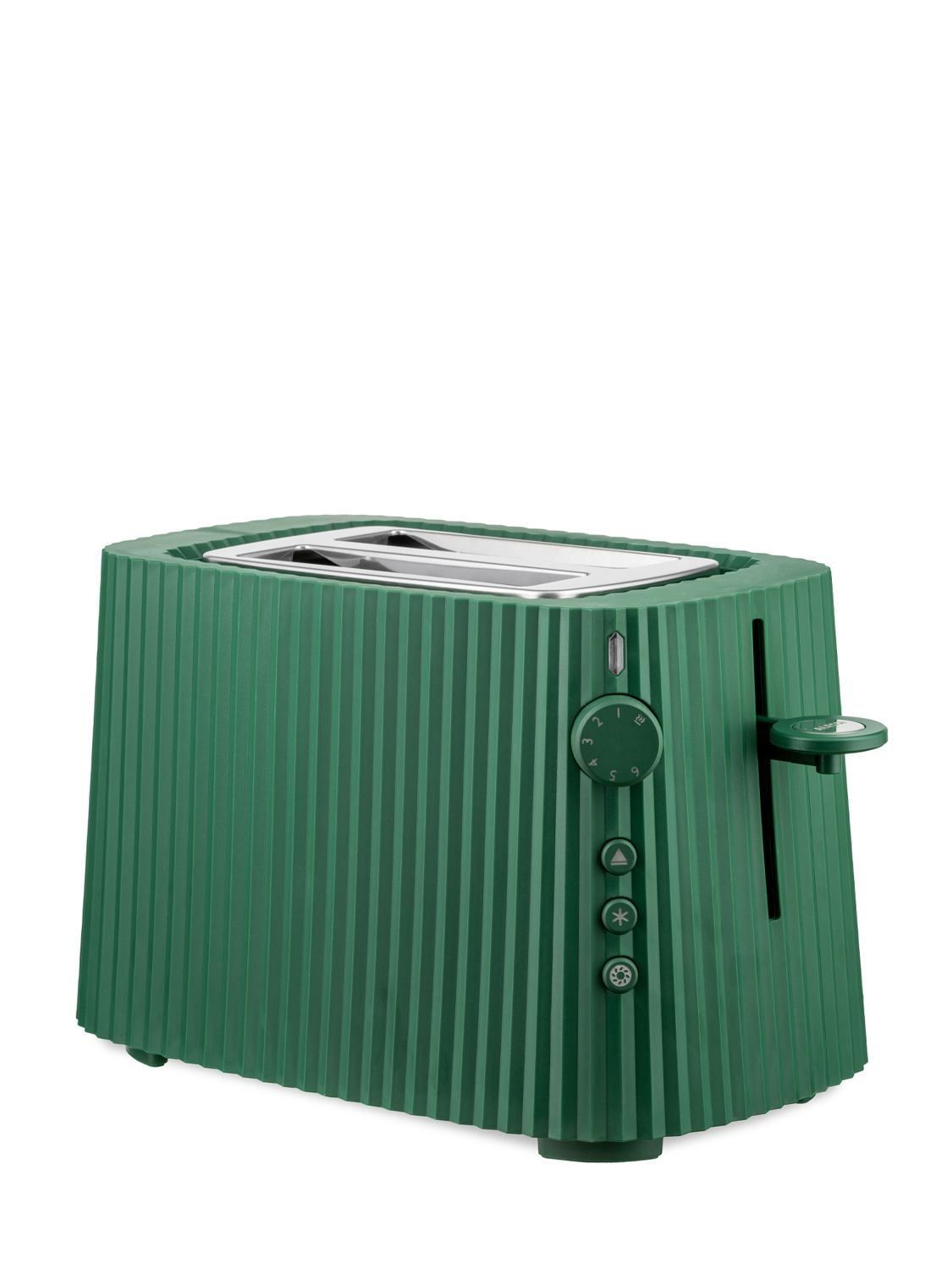 Alessi Plissé Electric Toaster In Green