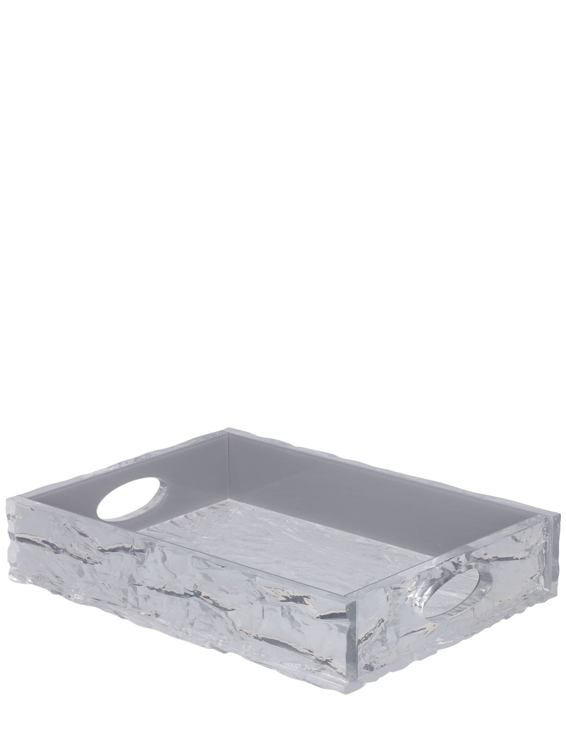 L'afshar Crushed Ice Tray In Silver