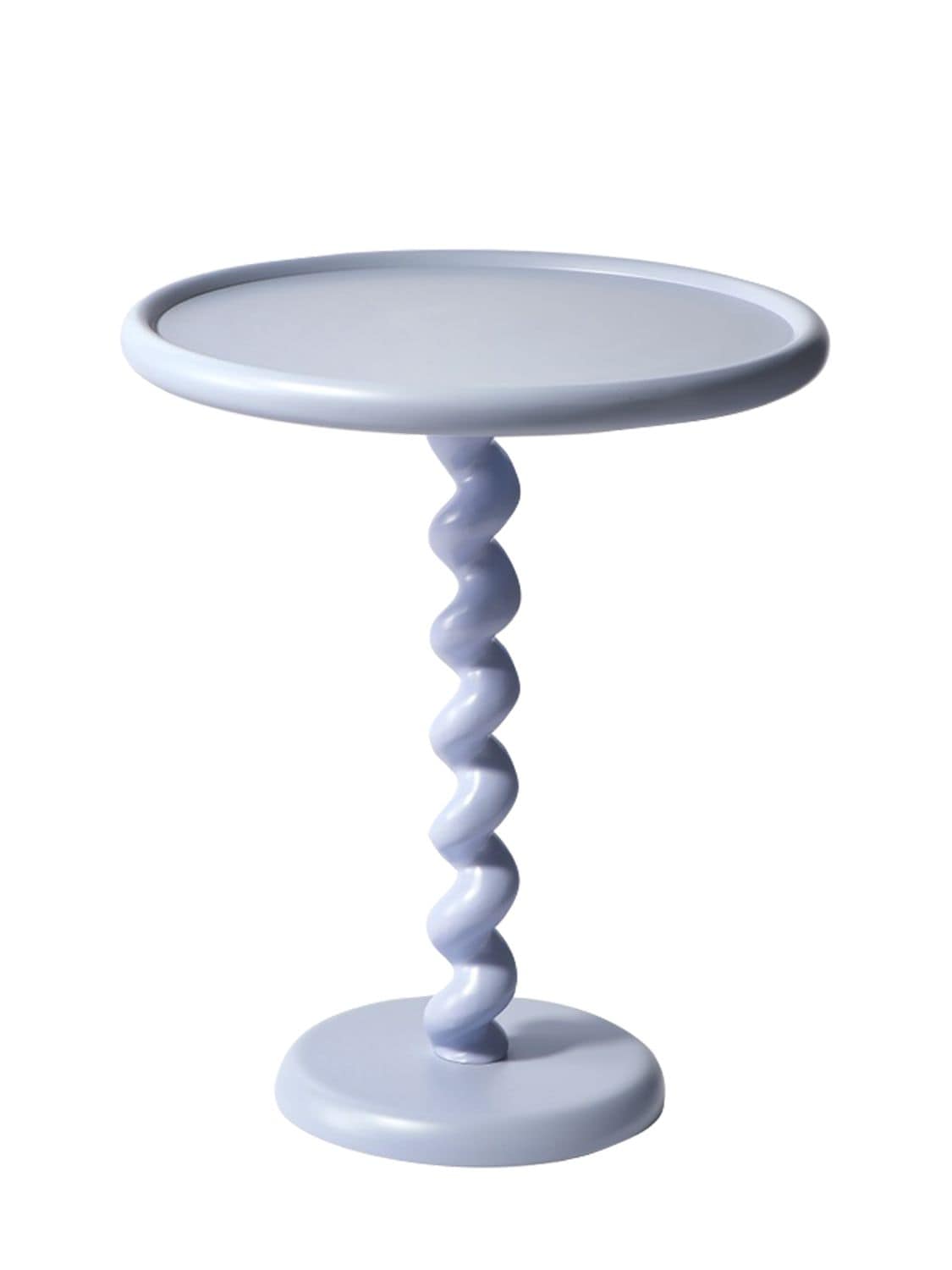 Polspotten Twister Side Table In Light Blue