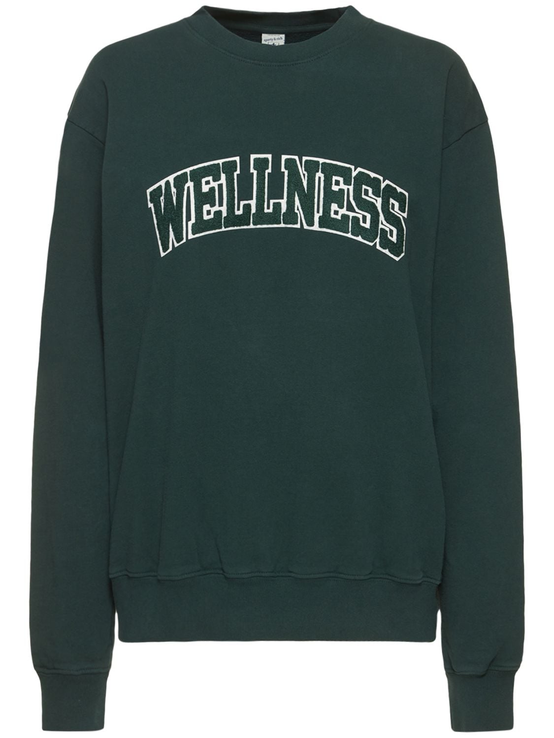 Wellness Bouclé Patch Sweatshirt
