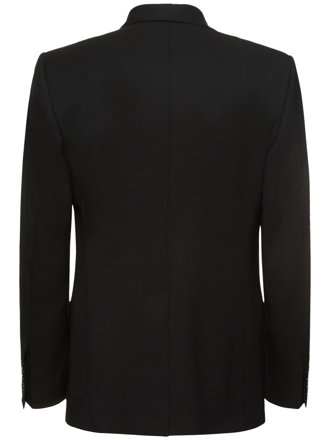 Shop Dolce & Gabbana Double Breast Jacket In Black