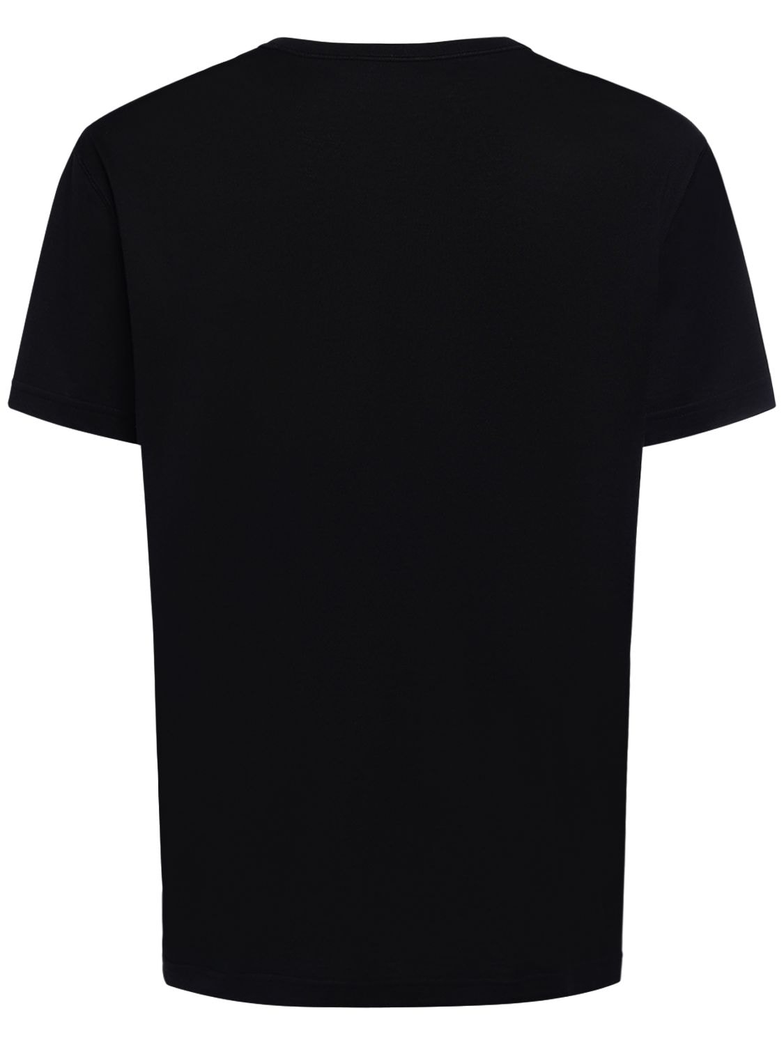 Shop Dolce & Gabbana Essential Jersey T-shirt In Black