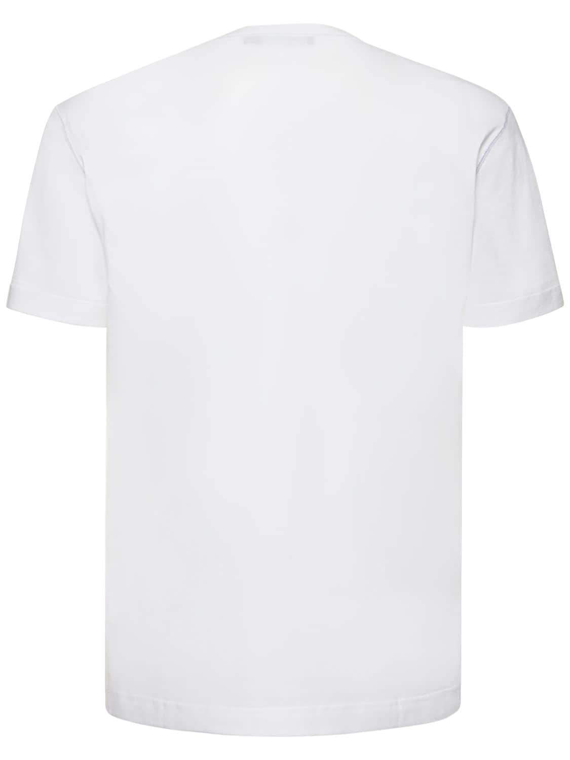 Shop Dolce & Gabbana Essential Jersey T-shirt In White