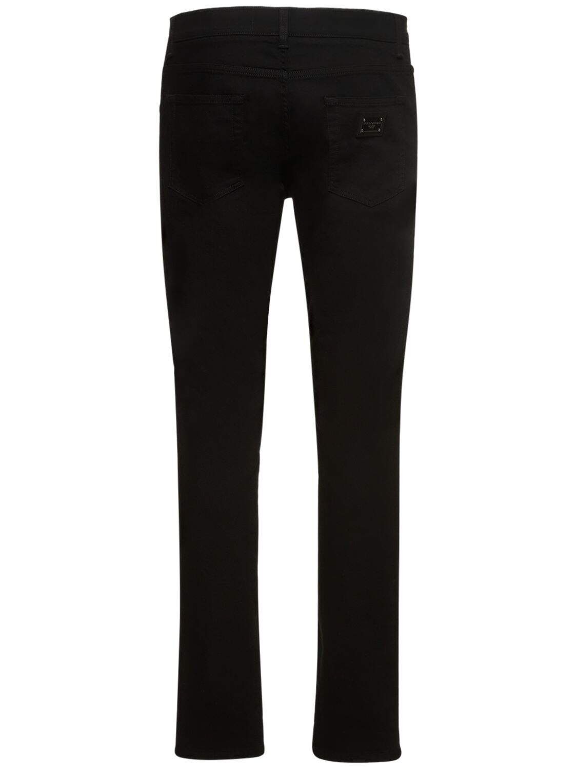 Shop Dolce & Gabbana Essential Denim Jeans In Black