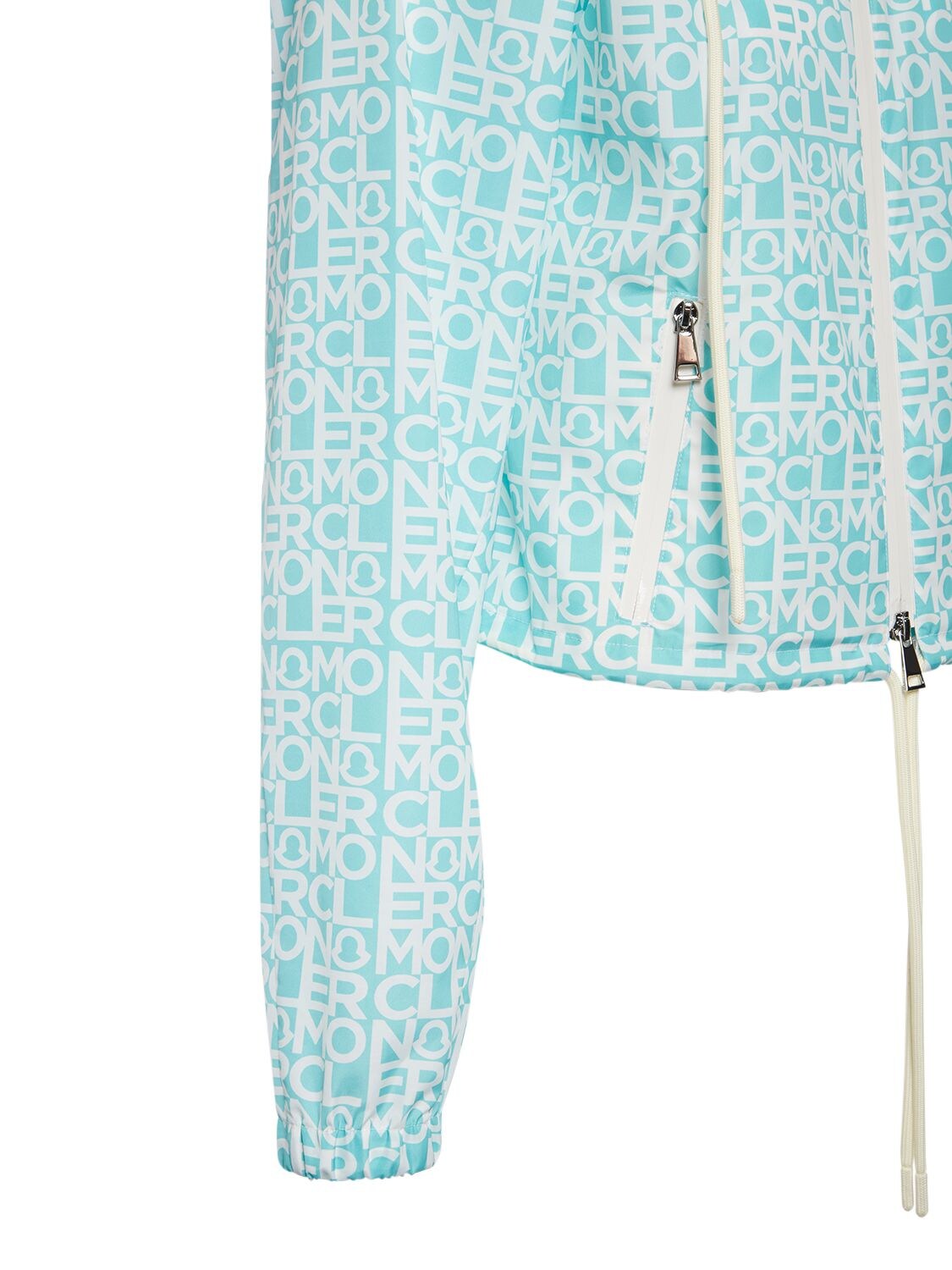 Shop Moncler Alose Nylon Jacket In Multicolor