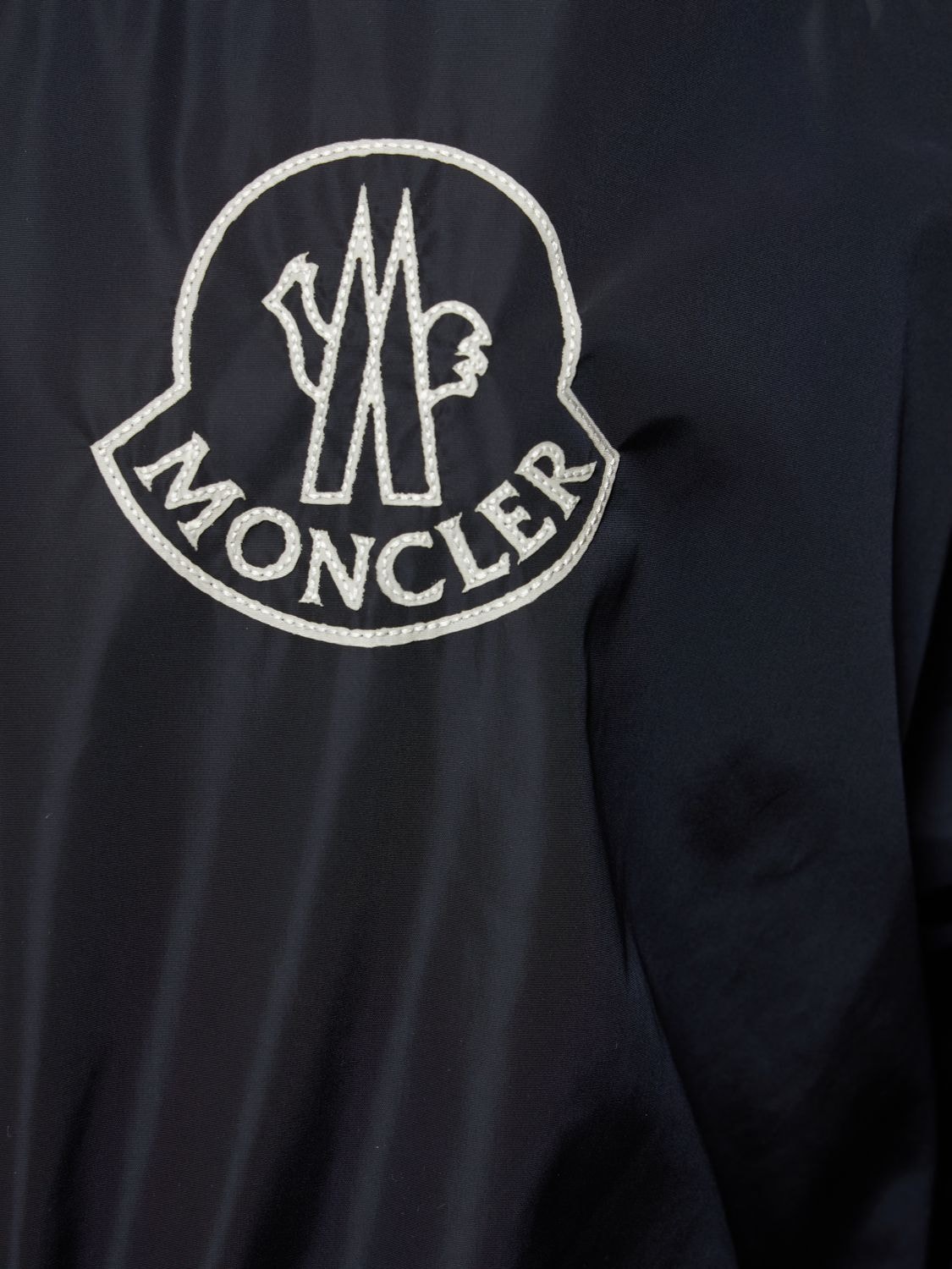Shop Moncler Veirade Nylon Jacket In Blue