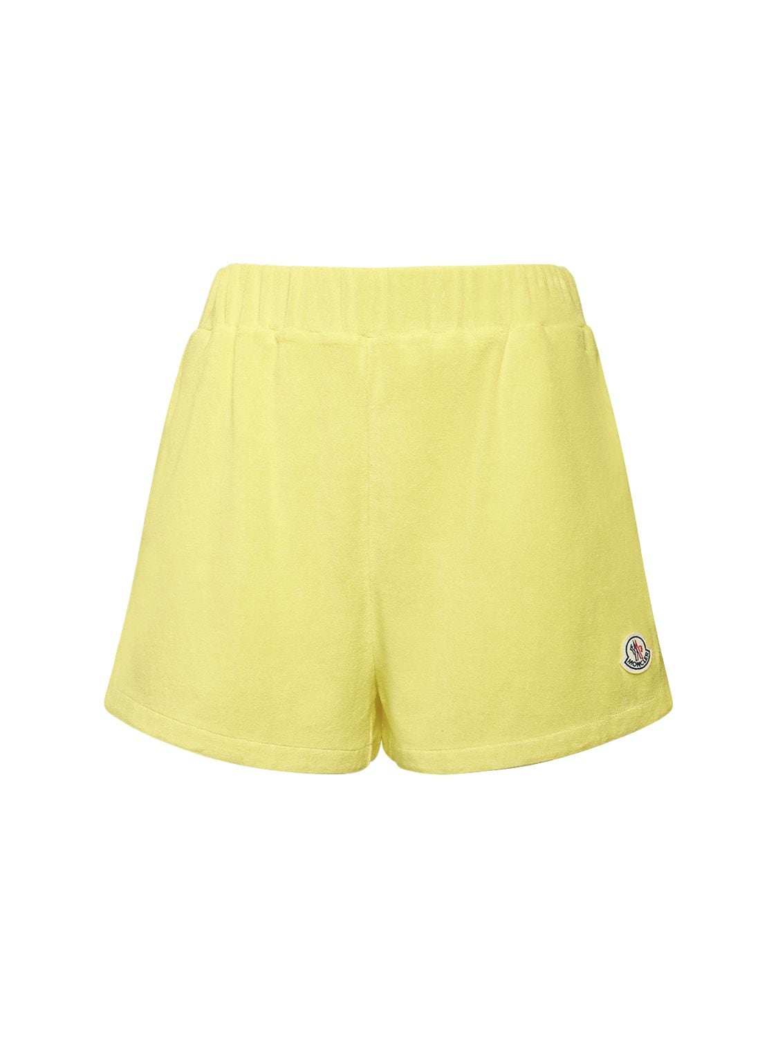 MONCLER COTTON BLEND SHORTS