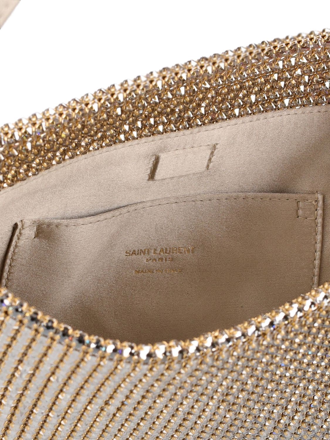 Shop Saint Laurent Small Suzanne Leather Shoulder Bag In Silver