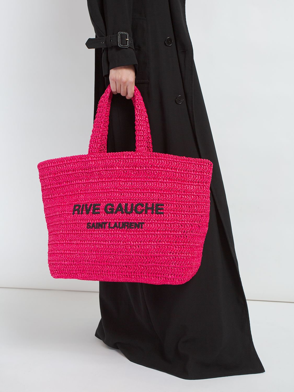 Rive gauche viscose tote bag - Saint Laurent - Women