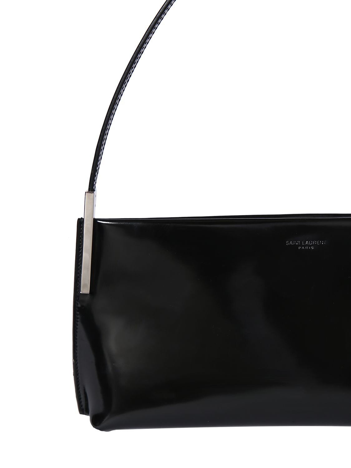 Saint Laurent Suzanne Small Rigid Leather Shoulder Bag