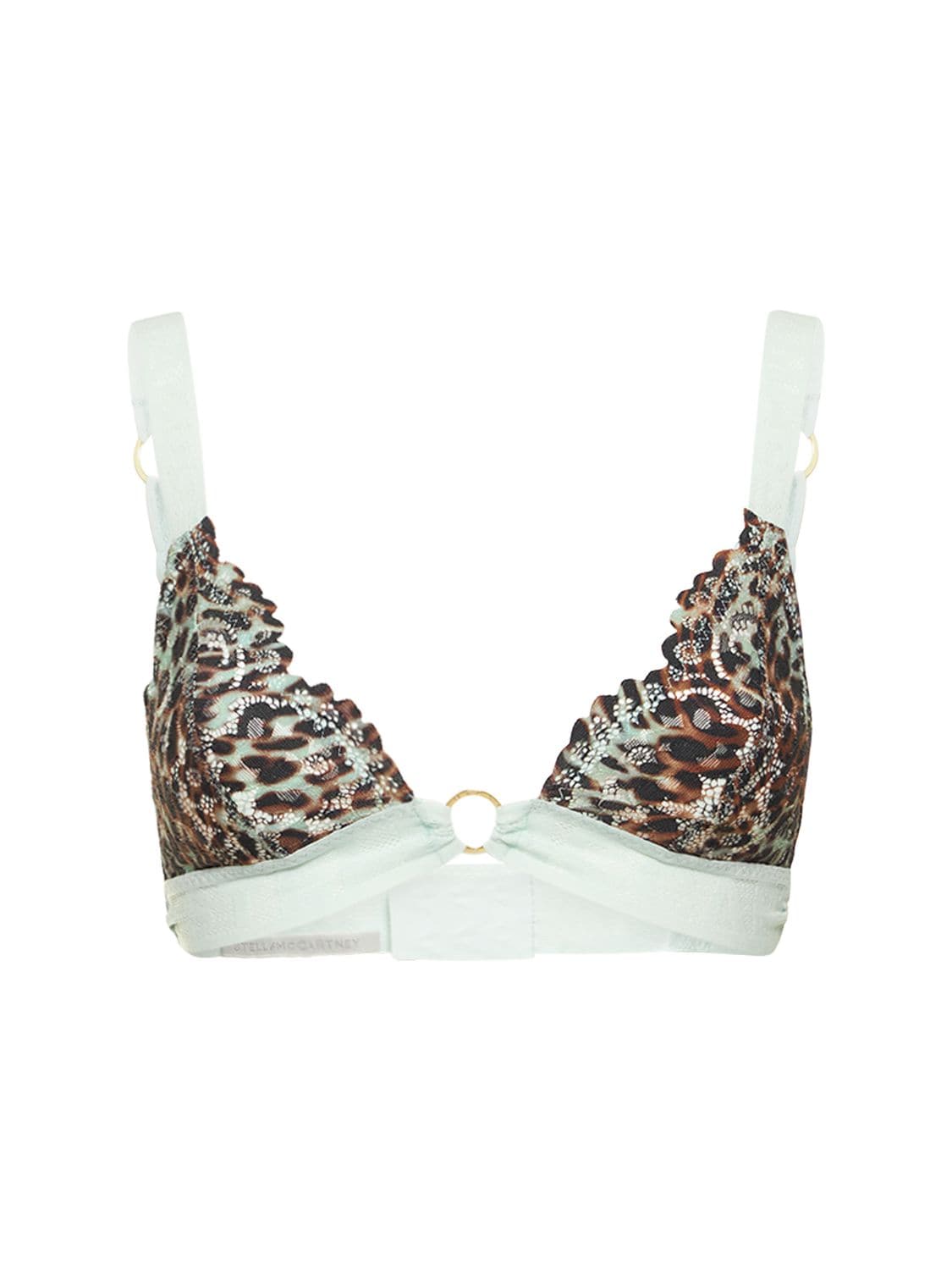 Printed Lace Soft Cup Bra