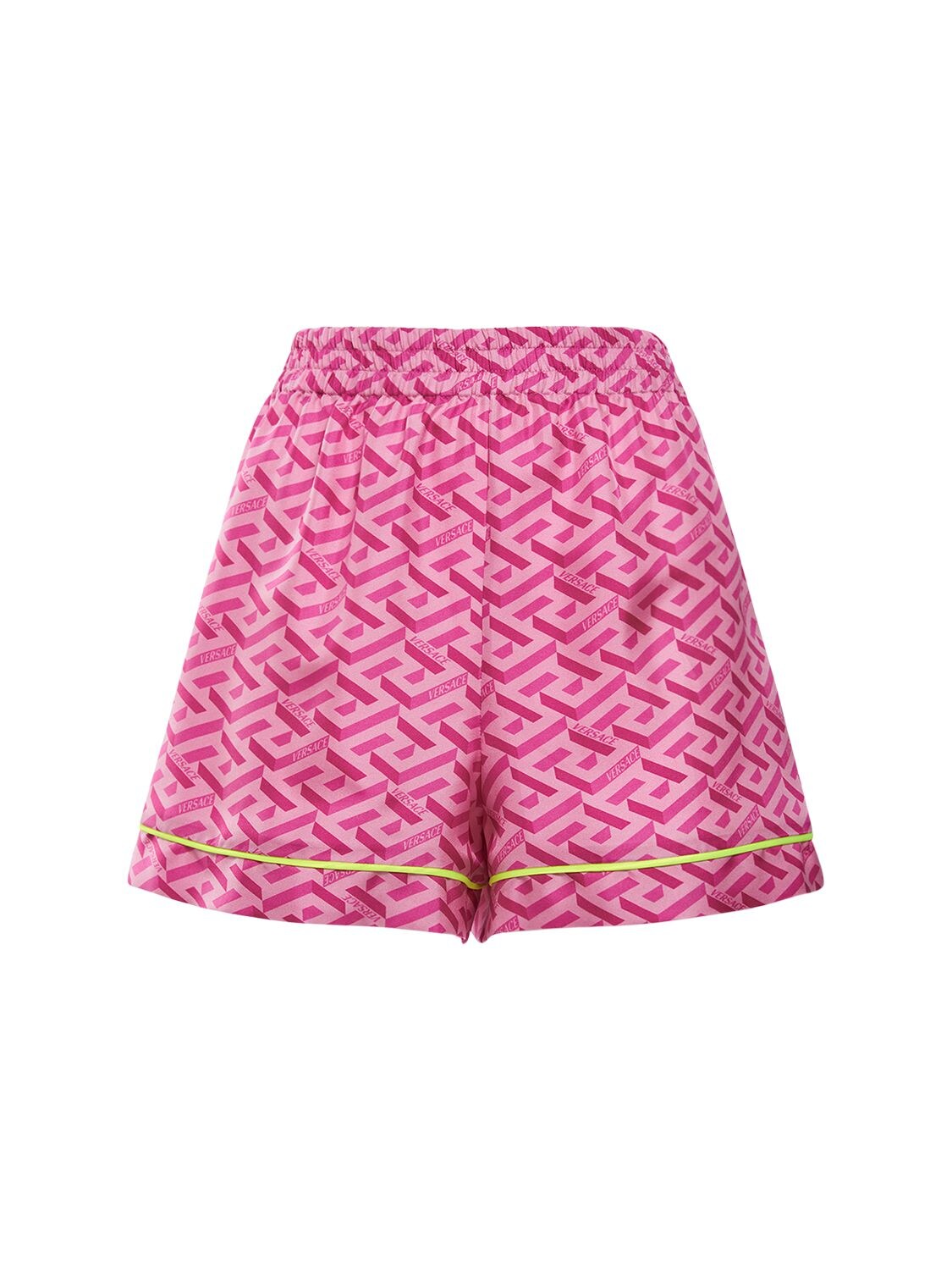 MCM logo-print Silk Shorts - Farfetch