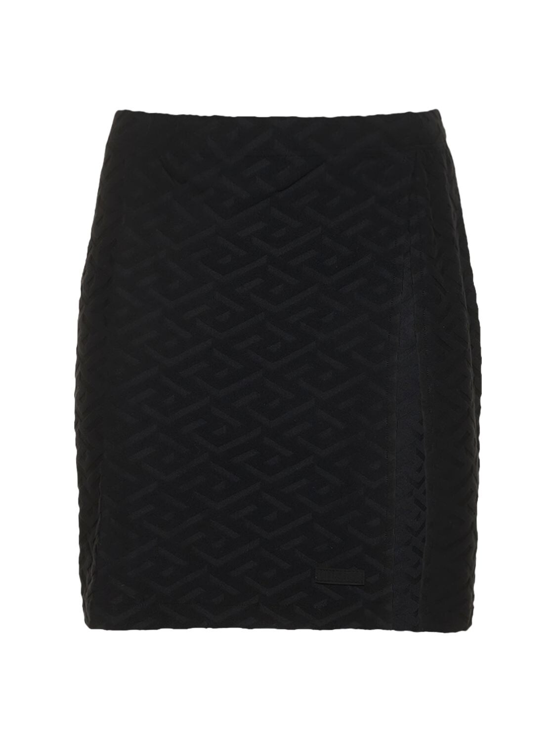 Monogram Terry Cloth Mini Skirt
