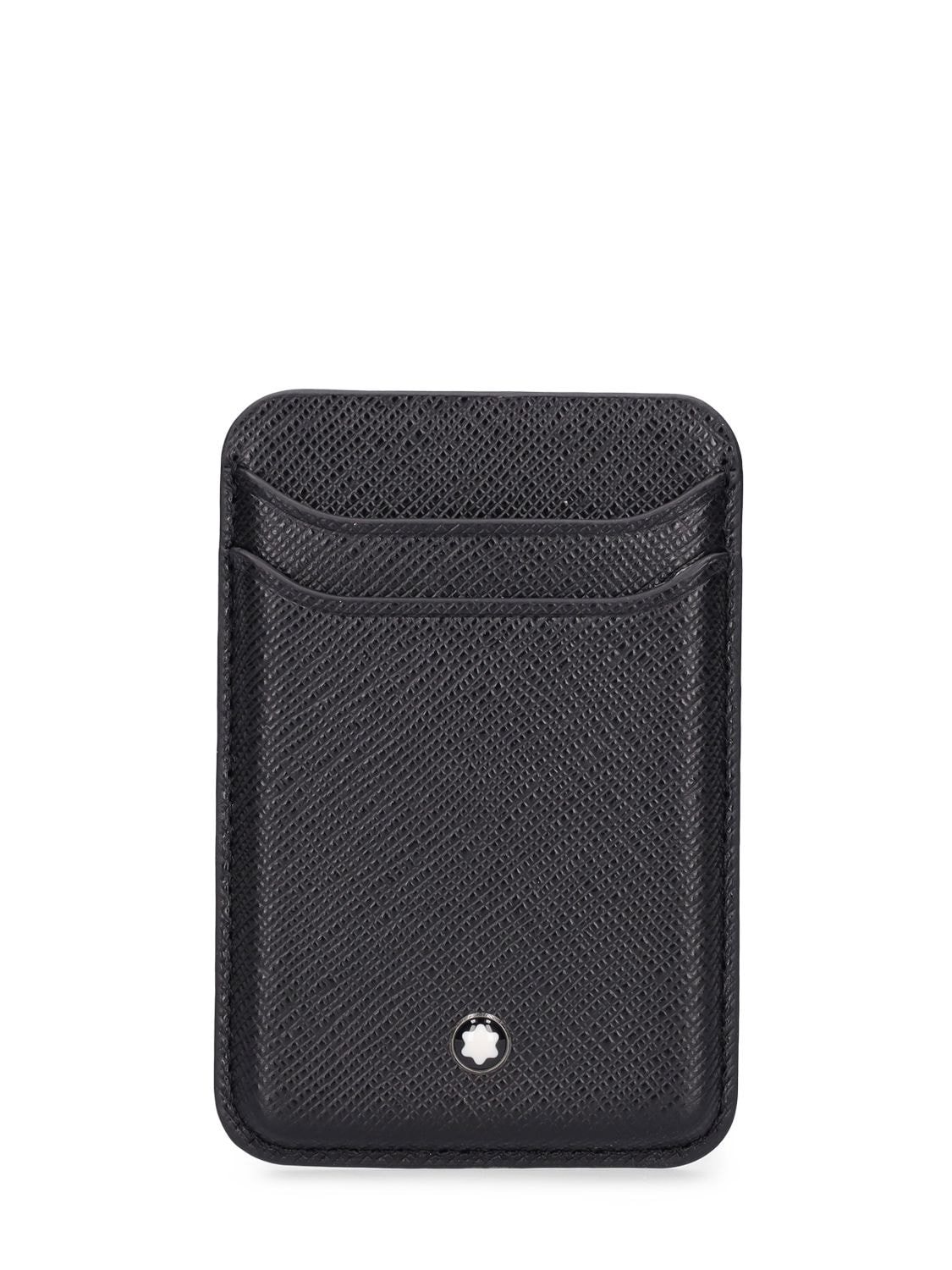 MONTBLANC MB SARTORIAL LEATHER CARD HOLDER