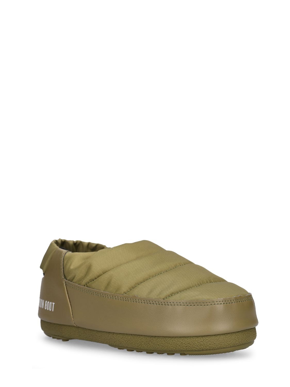 Shop Moon Boot Sandal Band S In Khaki,green
